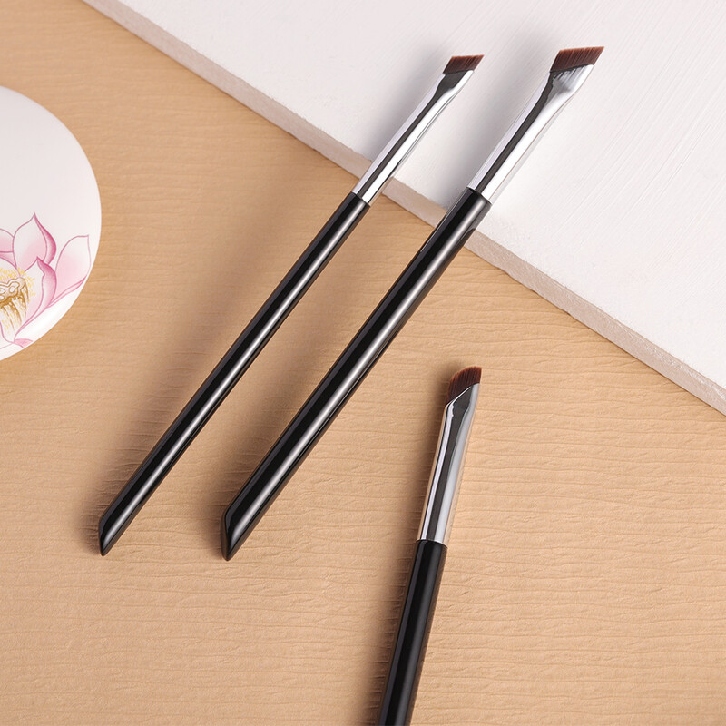 Perie OVW pentru creion de ochi Ultra subțire, cu unghi fin, perie pentru sprâncene, upgrade Blade Liner Perie pentru machiaj pentru sprâncene Perie pentru detalii precise