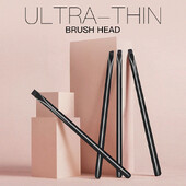 Fireflies 4 бр. Четки за грим с остриета Тънка четка за вежди под ъгъл Плоска фина четка за очна линия Професионална линия Инструменти за гримиране на вежди