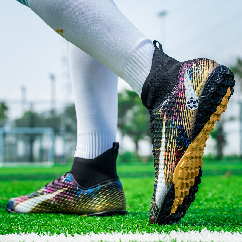 Pantofi de fotbal pentru bărbați Cizme de fotbal pentru copii Crampoane de fotbal profesionale TF/FG pentru antrenament în aer liber Futsal iarbă Pantofi de fotbal anti-alunecare