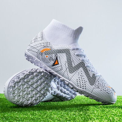 Vīriešu futbola apavi Īpaši viegli, ērti potītes treniņi sporta skavas, zābaki, futsal, gari tapas, augstākās kvalitātes pēdu zābaki