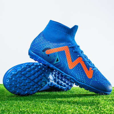 Vīriešu futbola apavi Īpaši viegli, ērti potītes treniņi sporta skavas, zābaki, futsal, gari tapas, augstākās kvalitātes pēdu zābaki