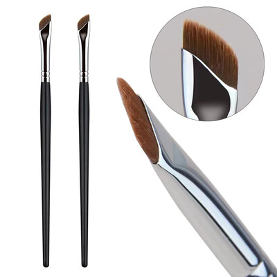 1/2 τεμ. Eyeliner Brush Nose Shadow Repair Concealer Foundation Edge Πινέλο Μακιγιάζ Knife Edge Thin Fine Angle Eye Cosmetics Tools