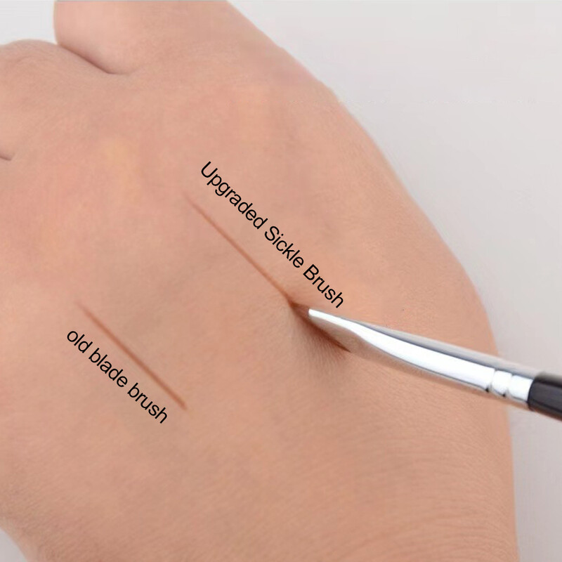 1/2Gb Acu zīmuļa otiņa deguna ēnas labojošs korektors Foundation Edge aplauzuma otiņa nazis mala plāns smalks leņķis acu kosmētikas rīki