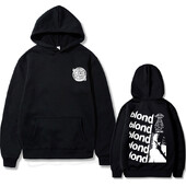 Rapper Frank Oversized Hoodie Blond Hip Hop Trend Mikina Ocean Fashion Mikiny Pánske Dámske Vintage Fleece Bavlnené Streetwear