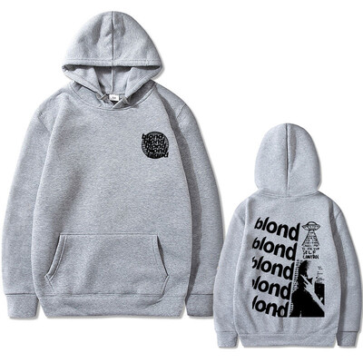 Rapper Frank Oversized Hoodie Blond Hip Hop Trend Mikina Ocean Fashion Mikiny Pánske Dámske Vintage Fleece Bavlnené Streetwear