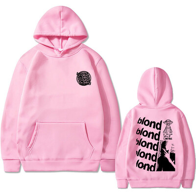 Rapper Frank Oversized Hoodie Blond Hip Hop Trend Mikina Ocean Fashion Mikiny Pánske Dámske Vintage Fleece Bavlnené Streetwear