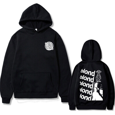 Rapper Frank Oversized Hoodie Blond Hip Hop Trend Mikina Ocean Fashion Mikiny Pánske Dámske Vintage Fleece Bavlnené Streetwear