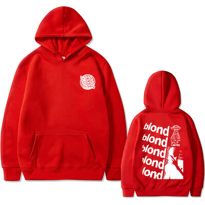 Rapper Frank Oversized Hoodie Blond Hip Hop Trend Mikina Ocean Fashion Mikiny Pánske Dámske Vintage Fleece Bavlnené Streetwear