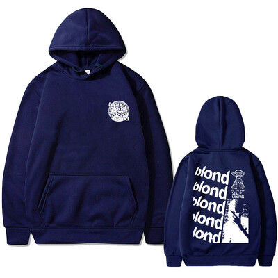 Rapper Frank Oversized Hoodie Blond Hip Hop Trend Mikina Ocean Fashion Mikiny Pánske Dámske Vintage Fleece Bavlnené Streetwear