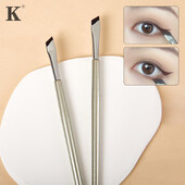1 pc Upgrade Blade Eyeliner Brush Īpaši plāna, smalka leņķa plakana uzacu birste zem acīm Novietojiet precīzu detaļu otu