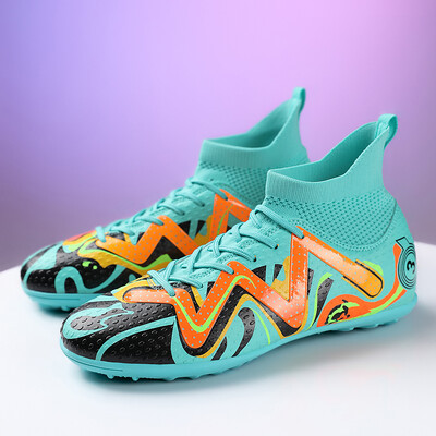 Nagy méretű 31-48 Professzionális Eredeti Society Football Boot Unisex Kiváló minőségű futballcipő férfiaknak Magas szárú ifjúsági futsal cipők