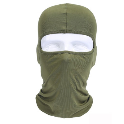 Mască tactică de iarnă Balaclava Acoperire completă a feței Esarfă pentru cap Ciclism Schi Sport în armată Turban șapcă Încălzitor pentru gât Femei Bărbați Glugă Pălărie