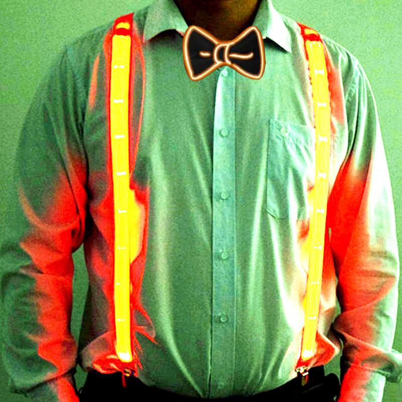 2GAB LED sukariņi ar tauriņu ballīšu piederumiem Festivāla Helovīna kāzu ballīšu aksesuāri Tumsā mirdzoši spilgti materiāli