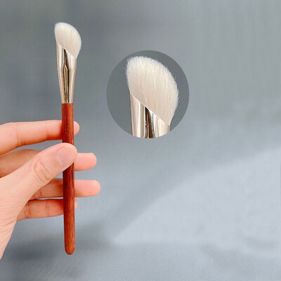 Karsyngirl 1db Profession Face Contour Sculpting Brush Szintetikus Haj Highlight Brush Púder Sculpting Ecsetek Smink eszköz
