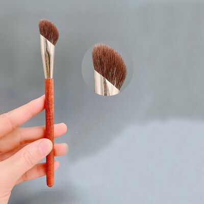 Karsyngirl 1db Profession Face Contour Sculpting Brush Szintetikus Haj Highlight Brush Púder Sculpting Ecsetek Smink eszköz
