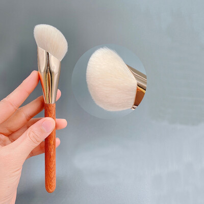Karsyngirl 1db Profession Face Contour Sculpting Brush Szintetikus Haj Highlight Brush Púder Sculpting Ecsetek Smink eszköz