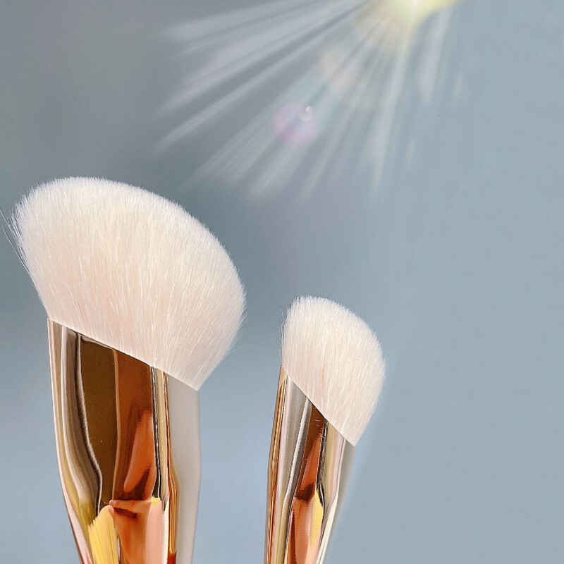 Karsyngirl 1db Profession Face Contour Sculpting Brush Szintetikus Haj Highlight Brush Púder Sculpting Ecsetek Smink eszköz