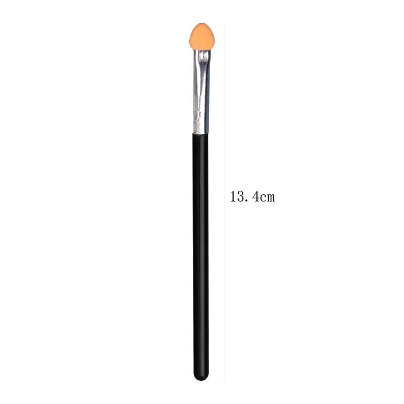 Karsyngirl 2/5 vnt Sponge akių šešėlių šepetėlis, medvilninis širdies formos akių dėmių šepetėlis veido makiažo priemonės grožio rinkinys