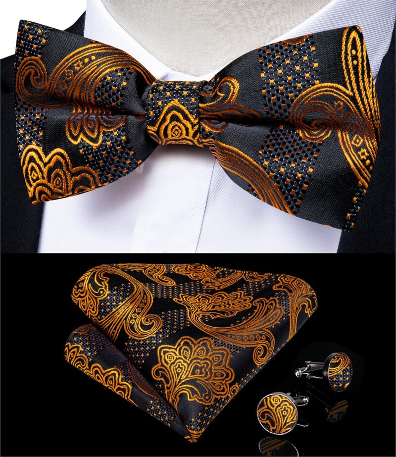 Πολυτελές χρυσό μαύρο σετ αντρικές ζαρτιέρες Μόδα αληθινό δέρμα με 6 κλιπ Ζαρτιέρες Τιράντες Νυφικές μεταξωτές ζαρτιέρες Σετ παπιγιόν DiBanG