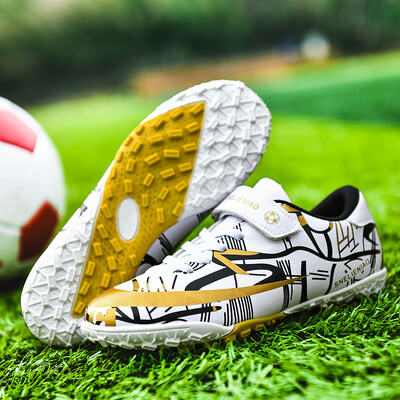 Pantofi de fotbal pentru copii pentru băiat Antrenament cu gazon în interior Sporturi în aer liber Pantofi de fotbal rapid Society Cleats Ghete de fotbal pentru copii