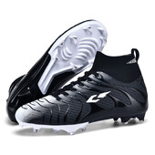 Pantofi de fotbal pentru bărbați Cizme de fotbal TF/FG, respirabile, anti-alunecare, pantofi de antrenament pentru iarbă, încălțăminte sport de fotbal în aer liber.