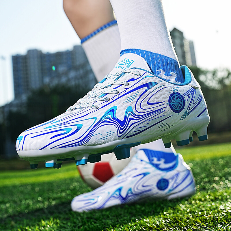 Futbola apavi bērniem pusaudžiem pieaugušajiem TF futbola skavas Futbola apavi zēniem, gari tapas kedas FG Zapatos De Futbol