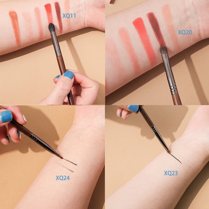 Bethy Beauty 10db szemhéjfesték szemceruza mixer részletes rövid árnyékoló szemhéjkrém professzionális szépségecset készlet