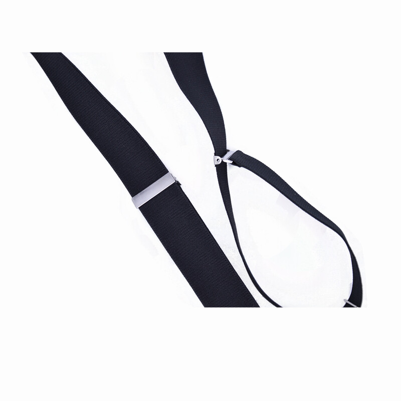 Masszív nagy nadrágtartók nagy Férfi Állítható Elasztikus X Hátsó Nadrág Női Nadrágtartó 3,5 cm Clipek szürke sötétkék fekete