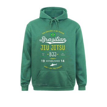 Πουκάμισο Ocean Shark Jiu Jitsu για BJJ Jujitsu Δώρο Manga Hoodies για γυναίκες Αστεία μακρυμάνικα φούτερ Ρούχα σε 3D στυλ