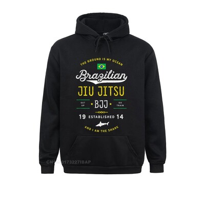 Πουκάμισο Ocean Shark Jiu Jitsu για BJJ Jujitsu Δώρο Manga Hoodies για γυναίκες Αστεία μακρυμάνικα φούτερ Ρούχα σε 3D στυλ