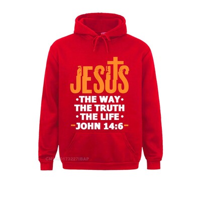 Ježišova cesta, pravda, život, Ján 14 6, kresťanský biblický verš, mikina s kapucňou, oblečenie na jeseň, módne trendy, ženy, anglický štýl