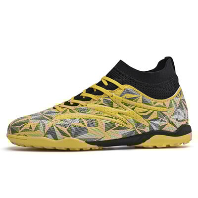 2024. gada vīriešu futbola apavi ar augstu augšdaļu, elpojoši TF/FG futbola zābaki, zāle, neslīdoši treniņi, āra sporta apavi