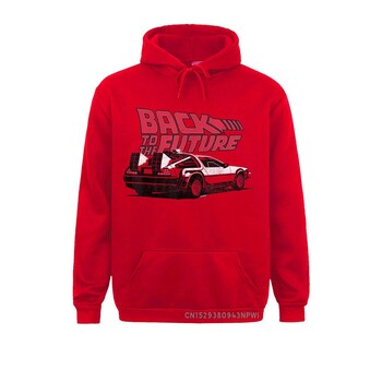 Back To The Future DeLorean Graphic Pullover 2021 Популярни суичъри за момчета Суичъри с дълъг ръкав Готически дрехи Зима