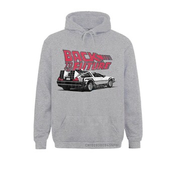 Back To The Future DeLorean Graphic Pullover 2021 Популярни суичъри за момчета Суичъри с дълъг ръкав Готически дрехи Зима