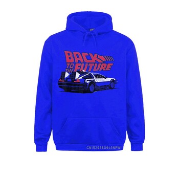 Back To The Future DeLorean Graphic Pullover 2021 Популярни суичъри за момчета Суичъри с дълъг ръкав Готически дрехи Зима