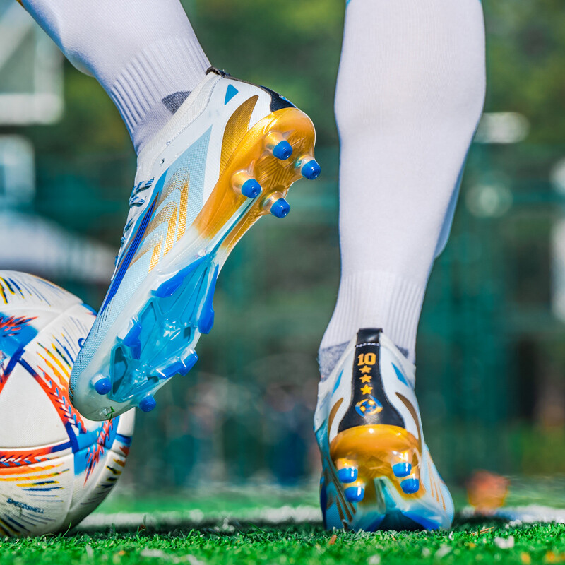 Oriģinālie jauni vīriešu futbola apavi Profesionāli zāliena treniņi TF/FG futbola apavi Society Cleats iekštelpu ātrās futbola zābaki