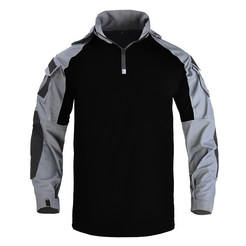  uzvalks uzvalks vīriešu kamuflāžas treniņtērps jauns kaujas formas tērps ar garām piedurknēm taktiskais treniņtērps