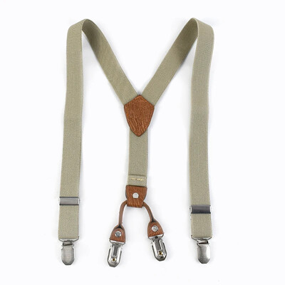 1Gb Deepeel 2,5*75cm Bērnu svītraini 4 Clip Y-formas piekariņi zēniem un meitenēm elastība Jockstrap bikses pakaramais vīrietis