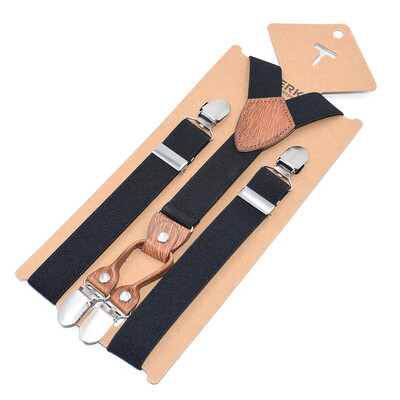 1Gb Deepeel 2,5*75cm Bērnu svītraini 4 Clip Y-formas piekariņi zēniem un meitenēm elastība Jockstrap bikses pakaramais vīrietis