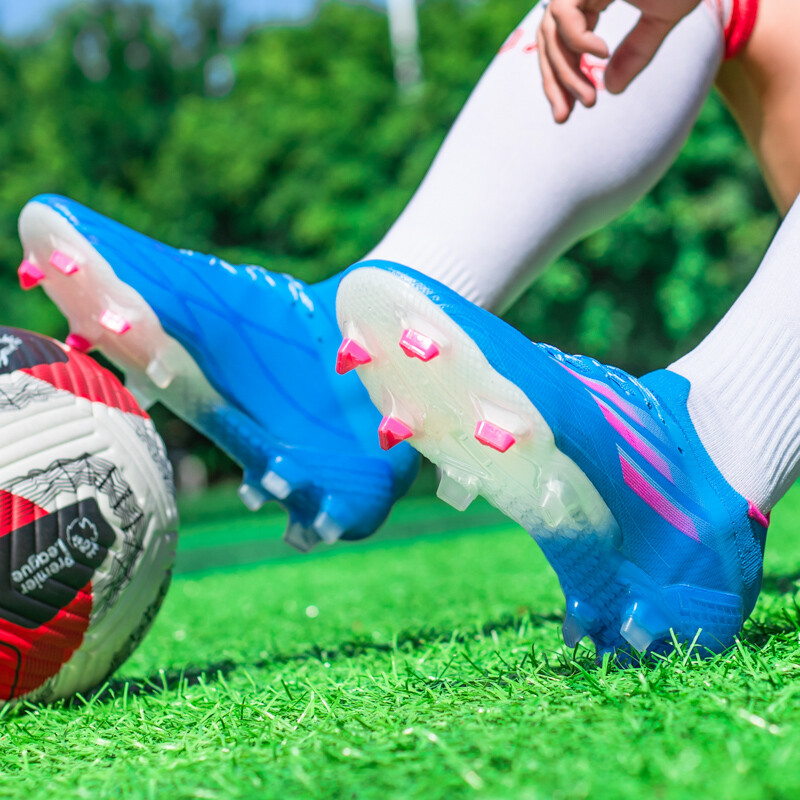 2060 Vīriešu neslīdoši elpojoši sporta futbola apavi Bērnu izturīgi futbola zābaki Augstas kvalitātes TF/FG futbola apavi