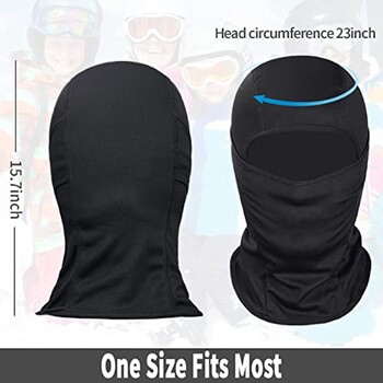 Balaclava Face Mask Μάσκα σκι για άνδρες Γυναικείες μάσκα πλήρους προσώπου Κουκούλα Snow Motorcycle Running Cold Weather