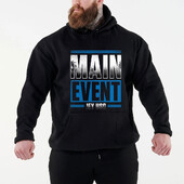 2024. aasta sügis/talv uus kuulus maadleja Jey Uso Yeet meeste must kapuutsiga tänavaspordi vabaaja pullover