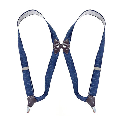 Bretele de modă pentru bărbați, stil cu clemă laterală, 3,5 cm lățime, rezistentă, mare, înaltă, ajustabilă, elastică, cu clemă de șold, bretele pentru pantaloni Cadouri pentru tată