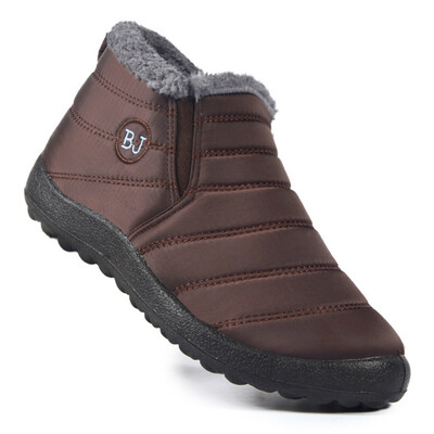 2024 Zimske cipele za muškarce Čizme Vodootporne zimske čizme Ležerne gležnjače Snow Botas Para Hombre Muške ležerne cipele Krzneni par