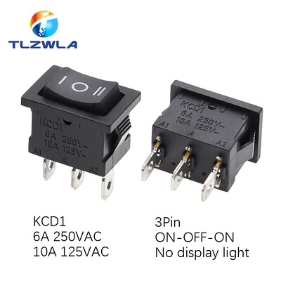 10 TK lüliti SISSE-VÄLJA KCD1 15*21mm 2-kontaktiline laevatüübi lüliti 6A 250V 10A 125V 15X21 klahvlüliti toitelüliti