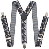 120 cm-es férfi uniszex csíptetős merevítők, elasztikus 3,5 cm széles Camo Green nagyobb nadrágtartók Y-hátú nadrágtartók nagy- és kiskereskedelem