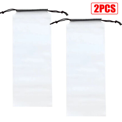 Matinis permatomas plastikinis maišelis skėčio laikymo maišelis Daugkartinis nešiojamasis skėčio raištelis laikymo dangtelis Namų laikymo organizatorius