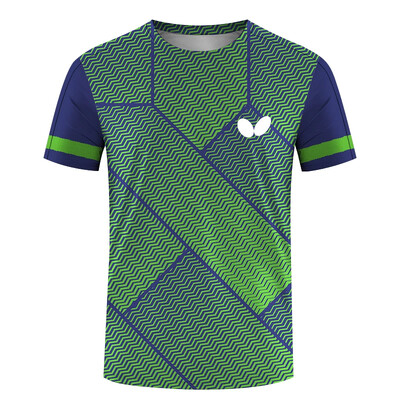 2024 Νέα καλοκαιρινά ανδρικά μπλουζάκια επιτραπέζιας αντισφαίρισης Quick Dry κοντομάνικα μπλουζάκια γυμναστικής για τρέξιμο Unisex Αθλητικά ρούχα που αναπνέουν