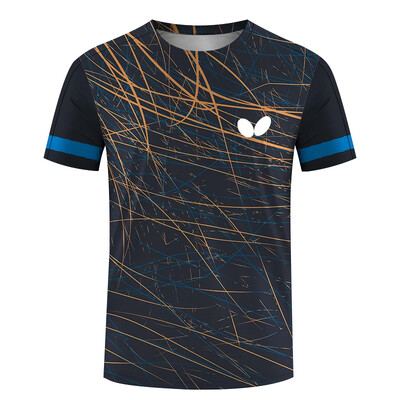 2024 Νέα καλοκαιρινά ανδρικά μπλουζάκια επιτραπέζιας αντισφαίρισης Quick Dry κοντομάνικα μπλουζάκια γυμναστικής για τρέξιμο Unisex Αθλητικά ρούχα που αναπνέουν