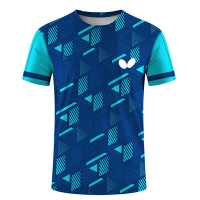 2024 Νέα καλοκαιρινά ανδρικά μπλουζάκια επιτραπέζιας αντισφαίρισης Quick Dry κοντομάνικα μπλουζάκια γυμναστικής για τρέξιμο Unisex Αθλητικά ρούχα που αναπνέουν